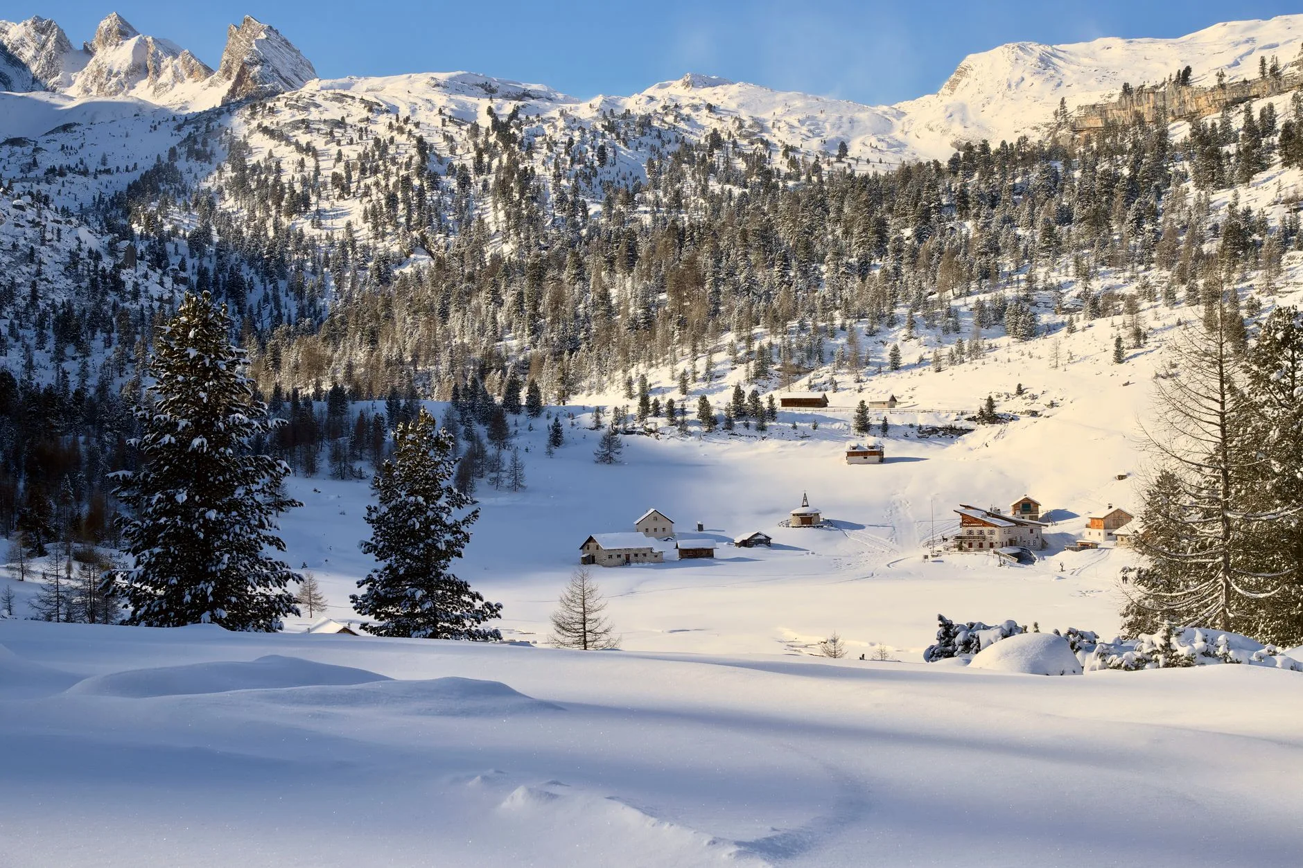 Colfosco : calme et altitude
