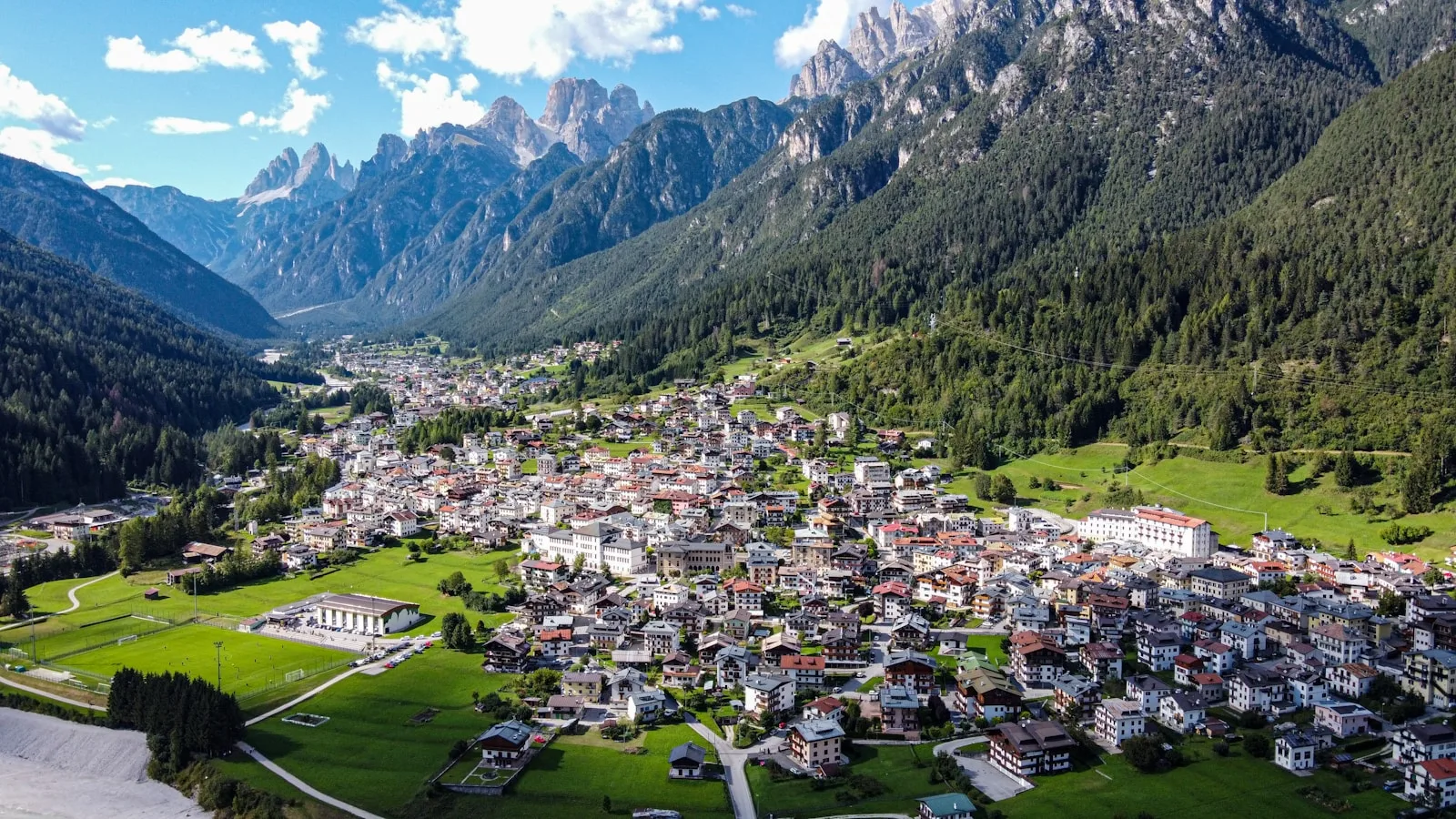 Le centre de Madonna di Campiglio : commodité et animations