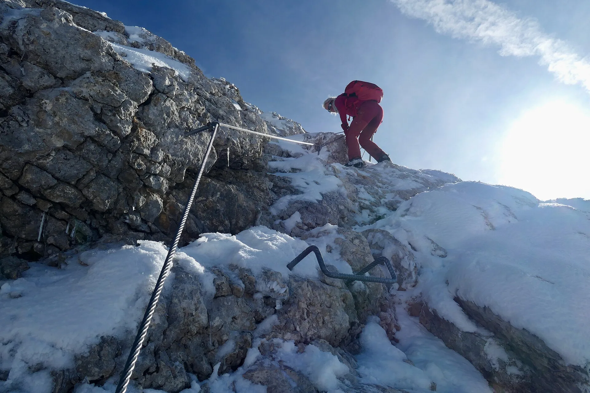 Les via ferrata pour les confirmés